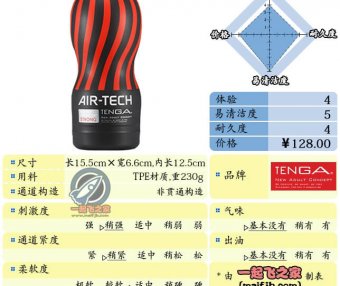“为消除邪念而生。”—TENGA air-tech 黑（中高刺激）评测 | ¥100-200区间 – 4星推荐